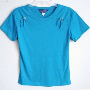 Panhandle Slim Concho Western Top Turquoise